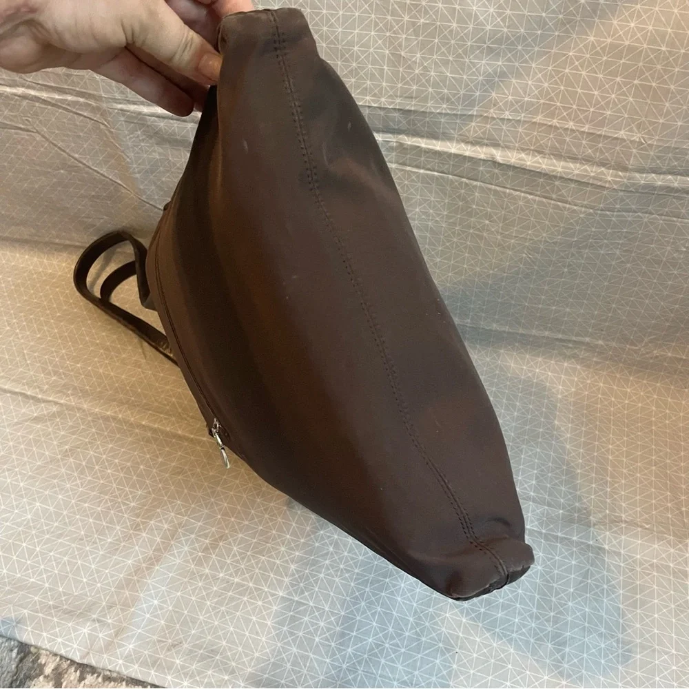 HOBO International Nylon & Leather‎ Brown Laptop Bag